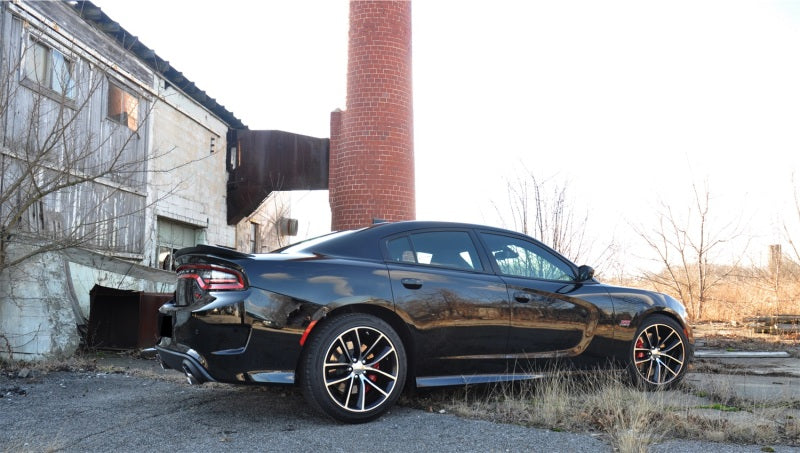 Corsa Performance 15-16 Dodge Charger SRT / Scat Pack / R/T 6.4L Polished Sport Cat-Back 14995 Photo - Mounted