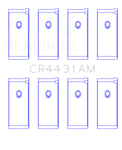 King Engine Bearings King Nissan (Size 0.25) Rod Bearing Set CR4431AM0.25 CR4431AM0.25 Photo - Primary