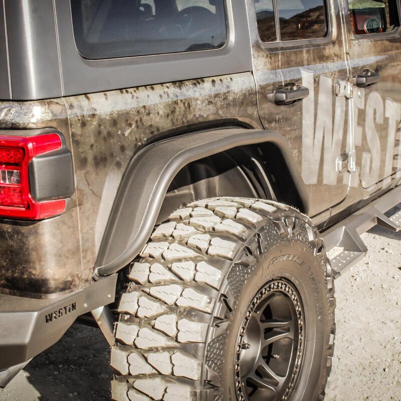 Westin Tube Fenders - Rear 62-1035 Photo - Mounted
