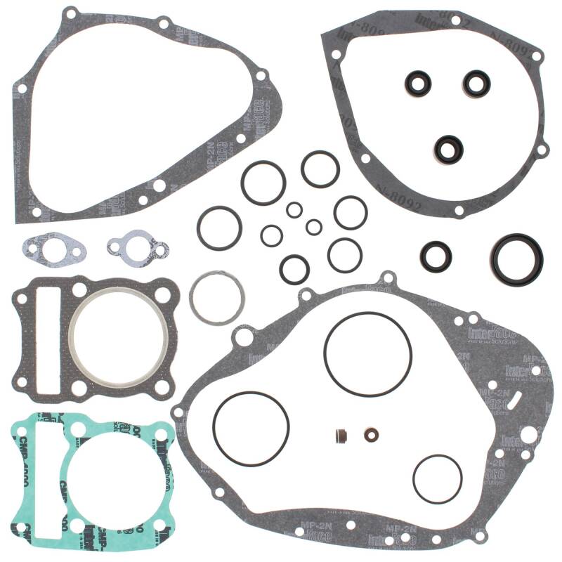 Vertex Pistons Vertex Gaskets 86-88 Suzuki DR200 Complete Gasket Kit w/ Oil Seals 811532 811532 Photo - Primary