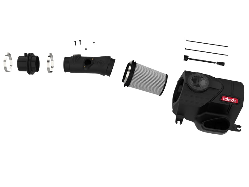 aFe Momentum Intake System w/ Pro Dry S Filter 2021+ Acura TLX 56-70052D 56-70052D Photo - Unmounted