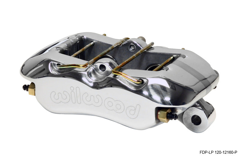 Wilwood Caliper-Dynapro Low-Profile 5.25in Mount - Pol 1.12in Pistons .81in Disc 120-12160-P 120-12160-P Photo - Primary