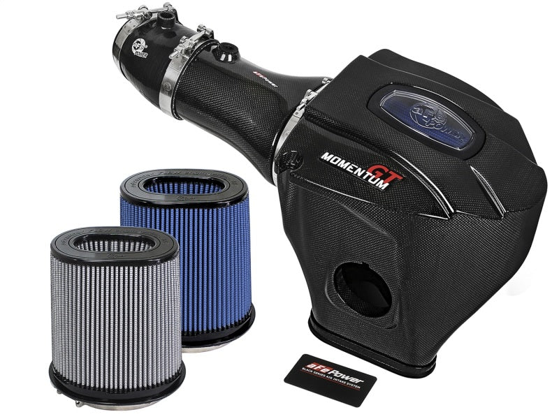 aFe Momentum GT Black Series Carbon Fiber Cold Air Intake System Dodge 52-72205-CF Photo - Primary