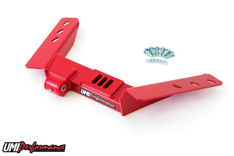 UMI Performance 82-92 GM F-Body TH400 Tunnel Brace Front Mount- Red 2218AS-R 2218AS-R Photo - Primary