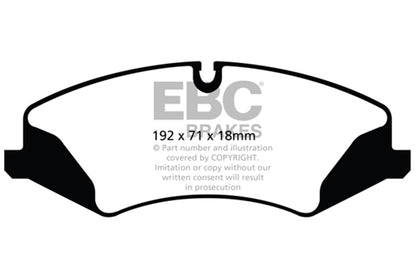 EBC Disc Brake Pad Set DP62123 Photo - Primary
