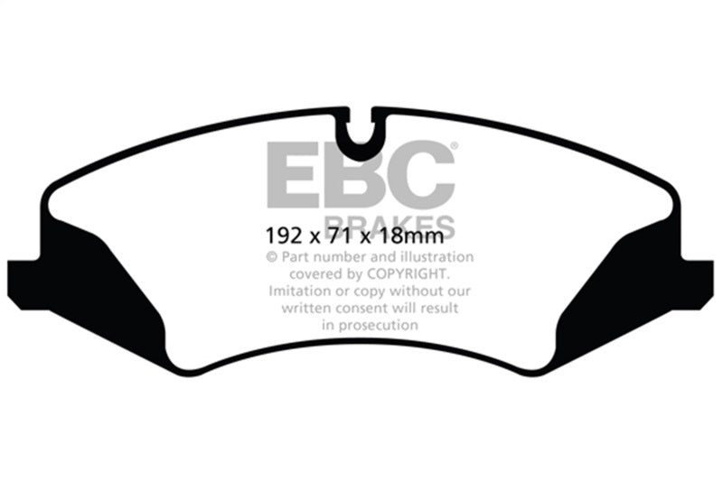 EBC Disc Brake Pad Set ED92123 Photo - Primary