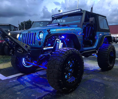 ORACLE Lighting Oracle Bluetooth + RF Underbody Rock Light Kit - 4 PCS - ColorSHIFT 5818-333 5818-333 Photo - lifestyle view