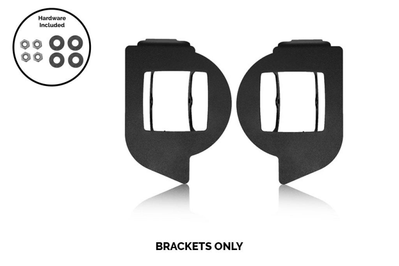 Cali Raised LED Cali Raised 14-24 Toyota 4Runner Led Fog Light Pod Replacements Brackets Kit - Brackets Only CR2354 CR2354 Photo - Primary