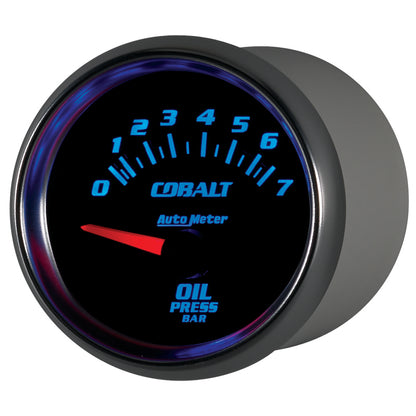 Autometer Cobalt 52mm 0-7 BAR Short Sweep Electric Oil Pressure Gauge 6127-M 6127-M User 4
