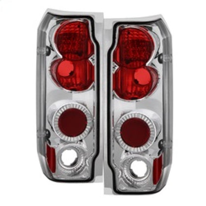 Spyder Ford F150 87-96/Ford Bronco 88-96 Euro Style Tail Lights Chrome ALT-YD-FF15089-C 5003317 5003317 Photo - Primary