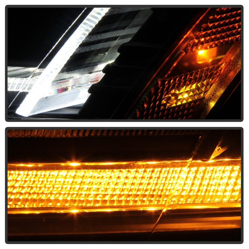 Spyder 08-15 Audi TT (HID Model Only) Projector Headlights - Sequential Signal - Black 5086891 5086891 Photo - Unmounted