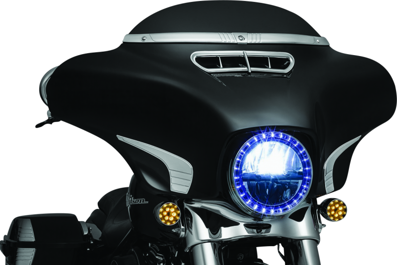 Kuryakyn Tri-Line Windshield Trim Chr 2631 2631 User 1