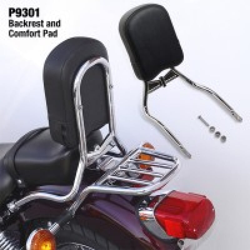 National Cycle 07+ Yamaha XV250 Virago/XVS250 V Star Backrest/Mounting Kit P9301 P9301 User 1