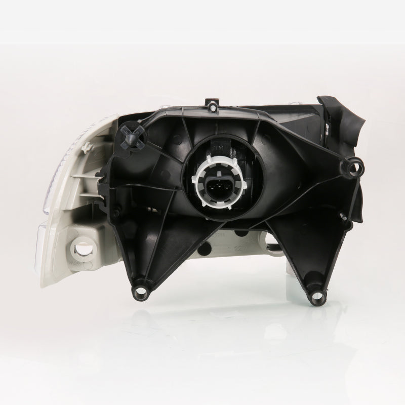 ANZO 1997-2004 Dodge Dakota Crystal Headlight Set Chrome Amber 111455 111455 Photo - Unmounted