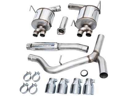 AWE Tuning 2022+ VB Subaru WRX Touring Edition Exhaust - Chrome Silver Tips 3015-42979 3015-42979 Photo - out of package