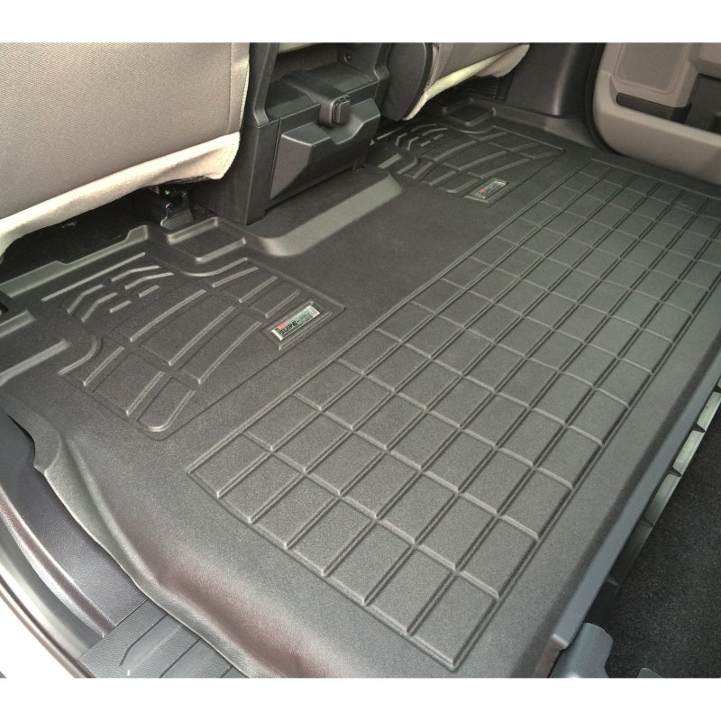 Westin 2015-2018 Ford F-150 SuperCrew Wade Sure-Fit Floor Liners 2nd Row - Black 72-114070 72-114070 Photo - Primary