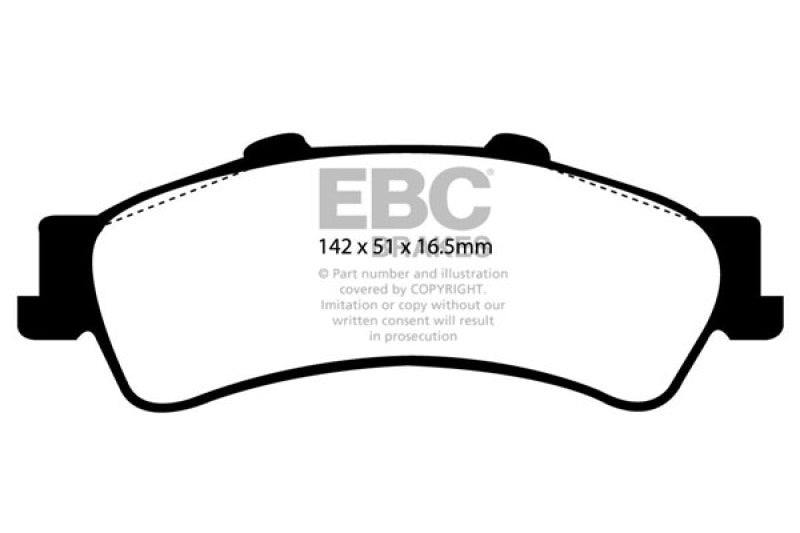 EBC Disc Brake Pad Set ED91630 Photo - Primary
