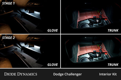 Diode Dynamics 09-14 Dodge Challenger Interior LED Kit Cool White Stage 2 DD0624 DD0624 User 3