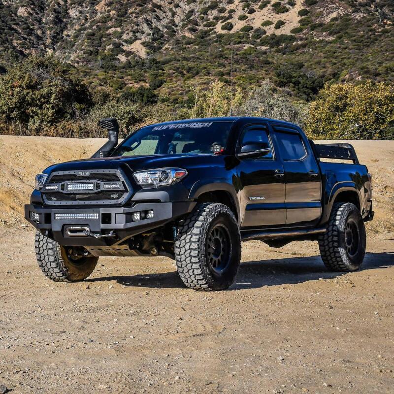 Westin 2016-2023 Toyota Tacoma Pro-Series Front Bumper - Textured Black 58-411045 58-411045 Photo - Mounted