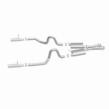 MagnaFlow Ford Mustang Street Series Cat-Back Performance Exhaust System 15638 360 Degree Image Set