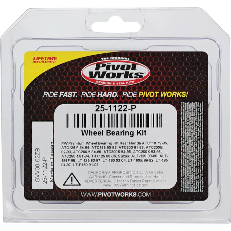 Pivot Works Pw Premium Wheel Bearing 25-1122-P 25-1122-P Photo - Primary