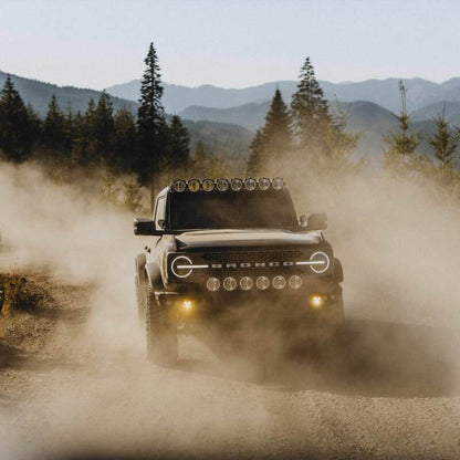 KC HiLiTES Three Light Fog Pocket Kit 21-  Ford Bronco 97168 97168 Photo - lifestyle view
