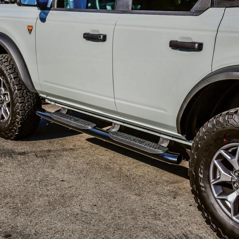 Westin 21-22 Ford Bronco (4-Door) PRO TRAXX 4 Oval Nerf Step Bars - Textured Black 21-24195 21-24195 Photo - Mounted