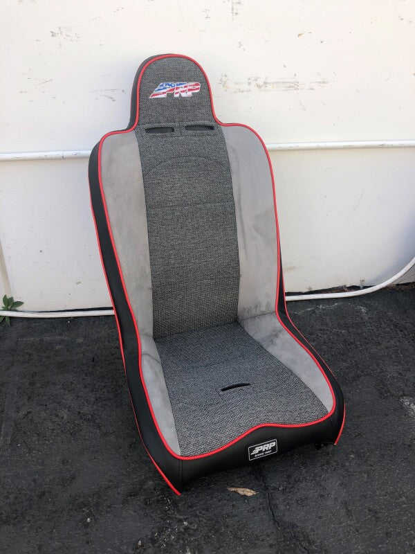 PRP Seats PRP Daily Driver High Back 4In. Extra Tall / Extra Wide Suspension Seat A140510 A140510 Photo - out of package
