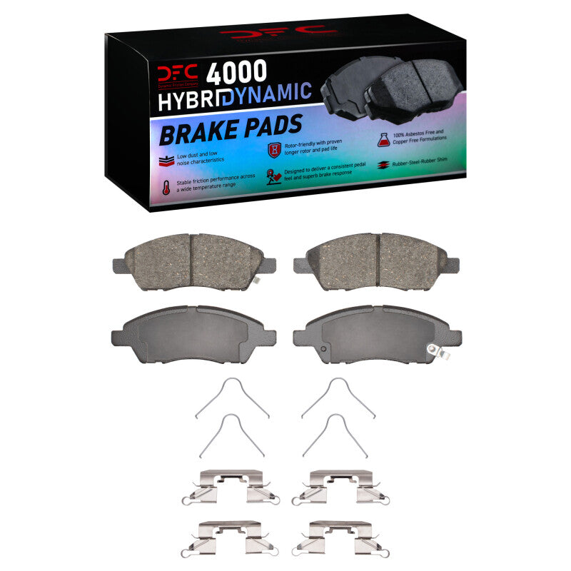 DFC DFC 4000 HybriDynamic Brake Pads Brakes, Rotors & Pads Brake Pads - OE main image