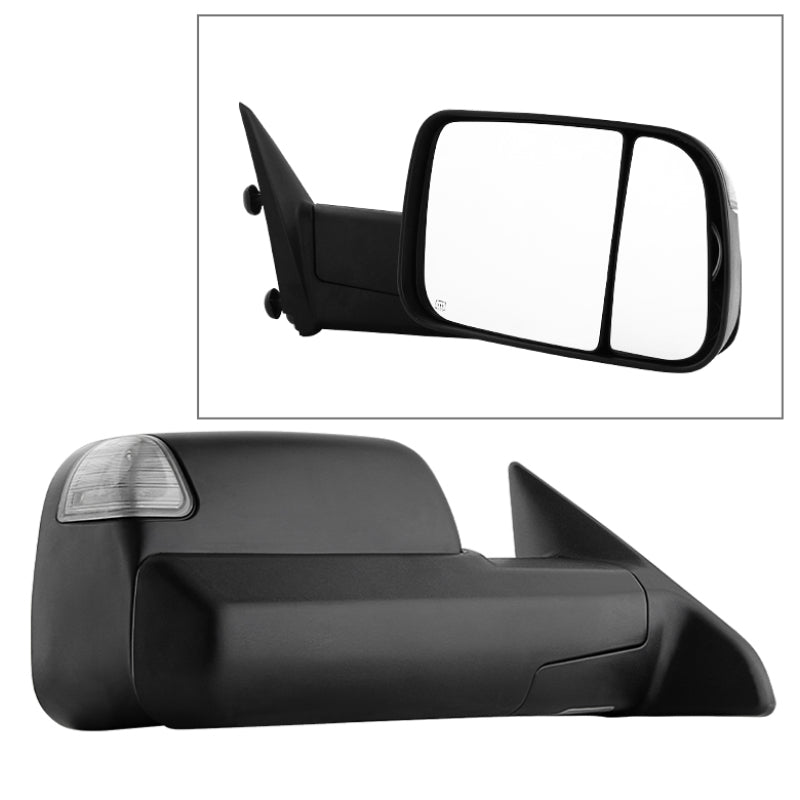 SPYDER Xtune Dodge Ram 1500 09-12 Power Heated Adjust Mirror Black HoUSing Right MIR-DRAM09S-PWH-R 9935602 9935602 Photo - Primary