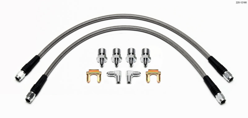 Wilwood Flexline Kit, Front, 1965-1969 Ford Mustang 220-12168 User 1