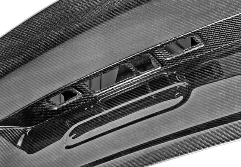 Seibon 12-13 BMW F30 CSL Style Carbon Fiber Trunk - Shaved TL1213BMWF30-C-S TL1213BMWF30-C-S Photo - Primary
