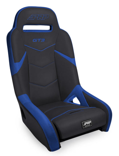 PRP Seats PRP GT3 Rear Suspension Seat- Black/Blue A7308-V A7308-V Photo - Primary