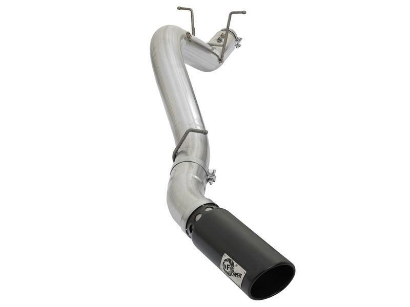 aFe ATLAS 4in Aluminized Steel DPF-Back Exhaust System w/Black Tip GM Dies 49-04085-B Photo - Primary