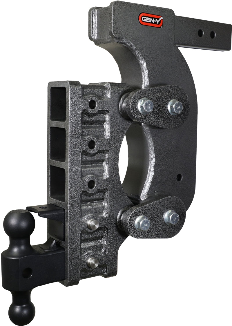 GEN-Y Hitch Gen-Y The Boss Torsion-Flex 2.5in Receiver 18in Drop Hitch w/Dual-Ball/Pintle Lock/Stab Kit GH-1525 GH-1525 Photo - Primary
