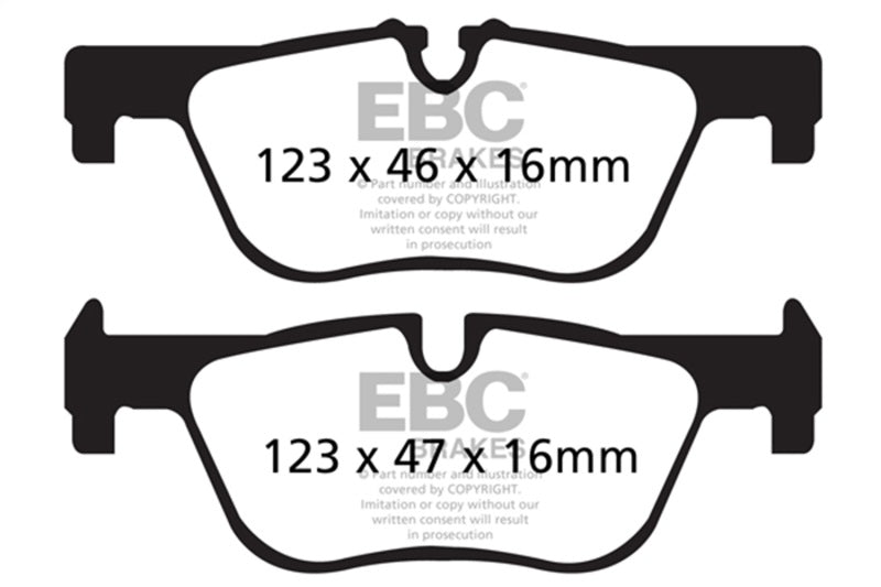 EBC Disc Brake Pad Set DP42132R Photo - Primary