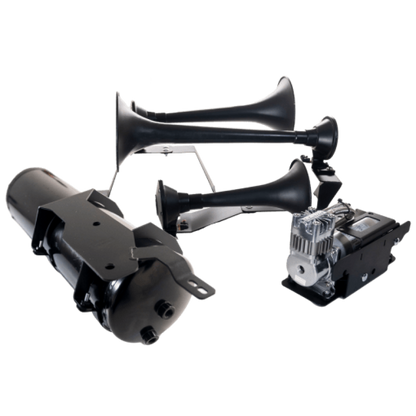 Kleinn Air Horns Kleinn 20-24 Chevrolet Silverado 2500 HD/ 3500 HD Onboard Air System w/ Model 230 Horns GMHD20-230 GMHD20-230 Photo - Primary