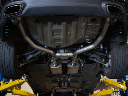 aFe MACH Force-Xp 2.5in 304 SS Exhaust 15-19 Dodge Charger / Chrysler 300 V6 3.6L 49-32071 49-32071 Photo - Mounted