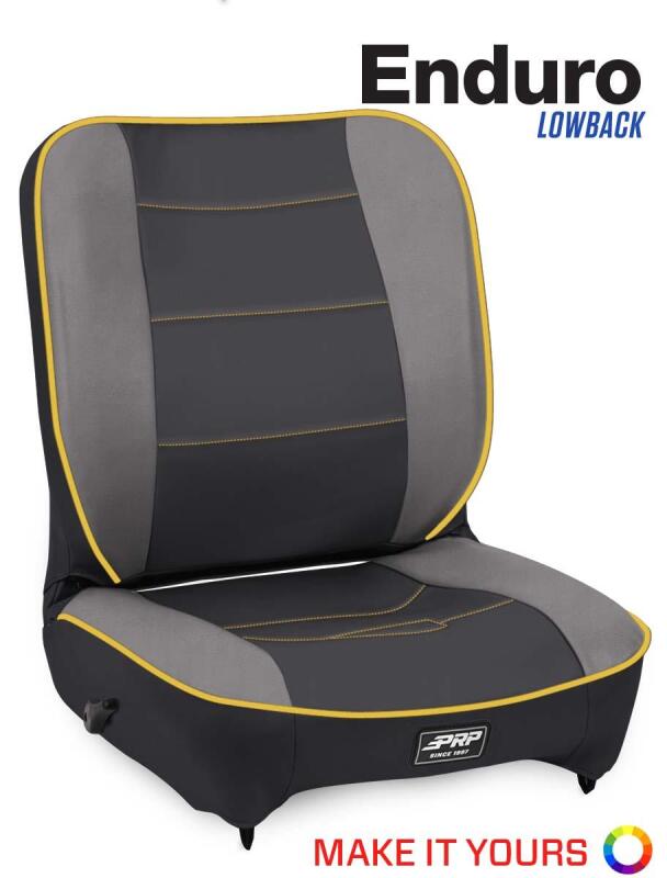 PRP Seats PRP Enduro Low Back Reclining Suspension Seat (Passenger Side) A13011245 A13011245 Photo - Primary