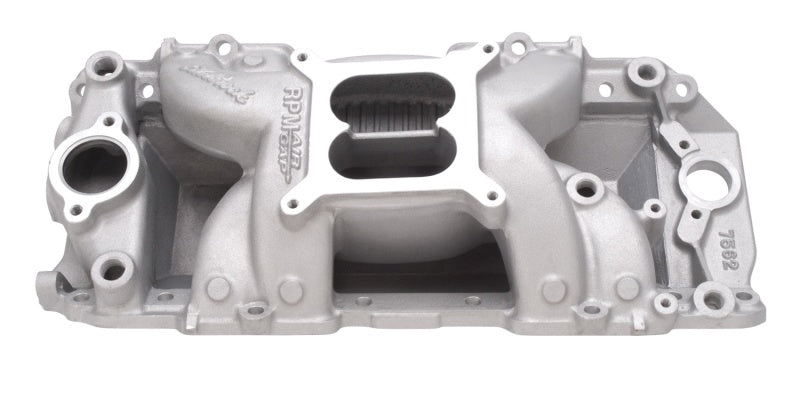 Edelbrock B/B Chev Rect. Port RPM Air-Gap Manifold 7562 Photo - Primary