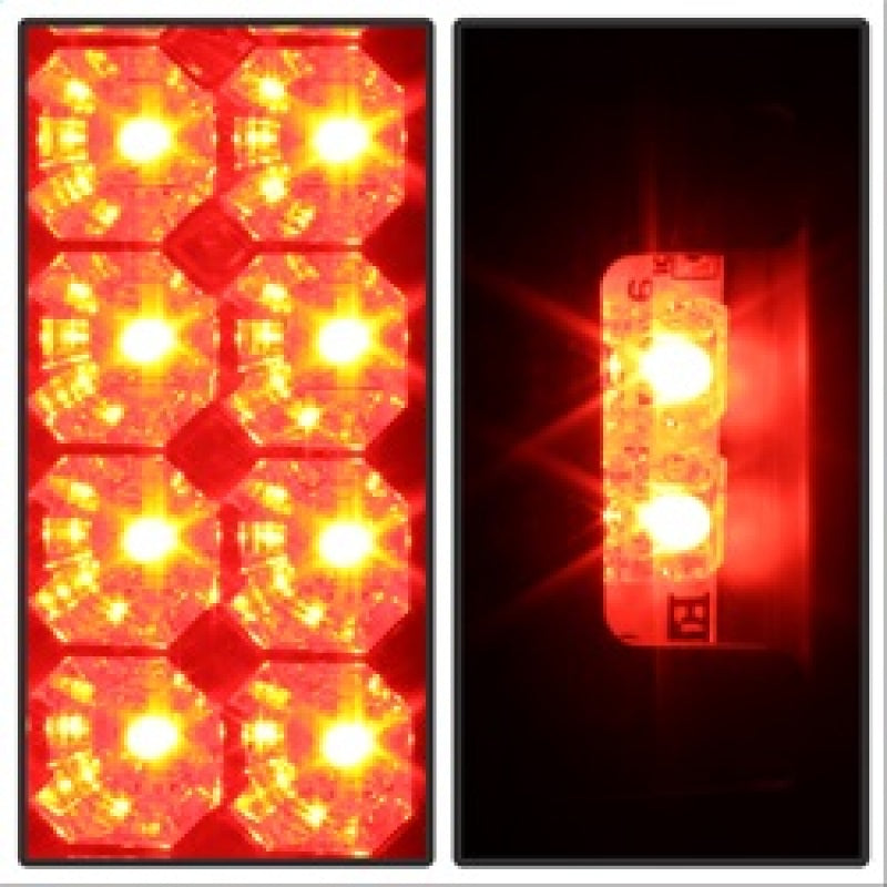 Spyder Ford F150 side 97-03/F250 Super Duty 99-07 LED Tail Lights Blk Smke ALT-YD-FF15097-LED-BSM 5078179 5078179 Photo - Primary
