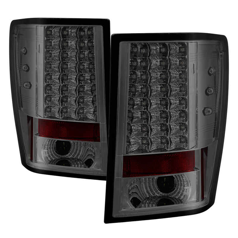 Spyder Jeep Grand Cherokee 07-10 LED Tail Lights Smoke ALT-YD-JGC07-LED-SM 5070227 5070227 Photo - Primary
