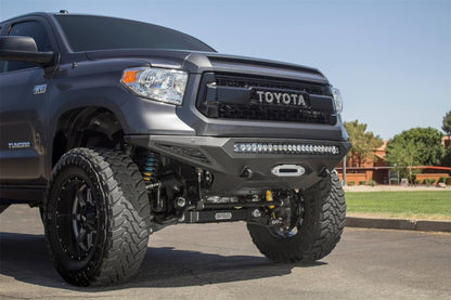 Addictive Desert Designs 14-18 Toyota Tundra Stealth Fighter Front Bumper w/ Sensors F741422860103 Photo - Mounted