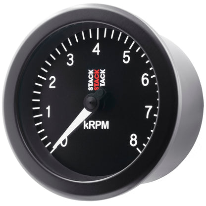 Autometer Stack Sport 88mm 0-8K RPM Tachometer - Black ST100-08 ST100-08 User 3