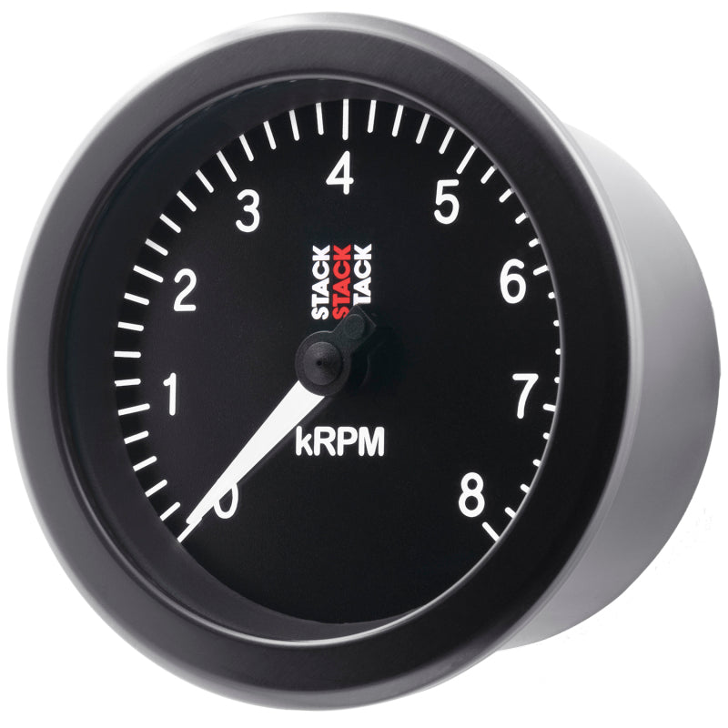 Autometer Stack Sport 88mm 0-8K RPM Tachometer - Black ST100-08 ST100-08 User 3