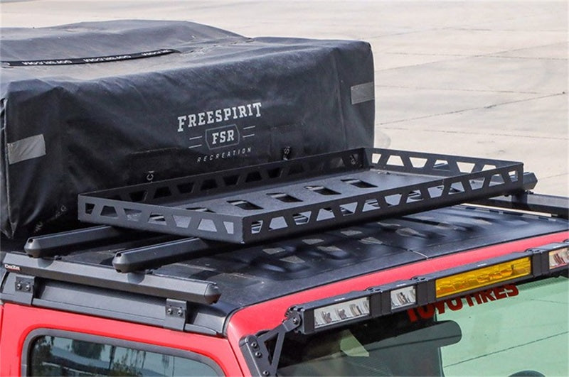Dee Zee Deezee 07-23 Jeep JK/JL Jeep Interior Solid Cargo Rack DZ4470JP DZ4470JP Photo - Mounted