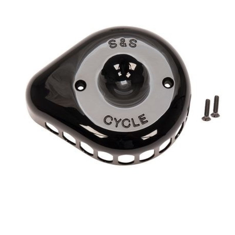 S&S Cycle Mini Teardrop Air Cleaner Cover For All Stealth Applications - Gloss Black 170-0366 170-0366 Photo - Primary