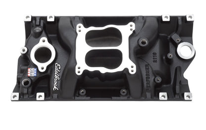 Edelbrock Intake, SBC, Performer, Vortec, Black 21163 Photo - Primary