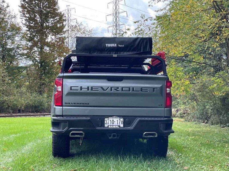 Fishbone Offroad 88-22 Chevy/GMC 74In Tackle Rack Long Bed FB21323 FB21323 Photo - lifestyle view