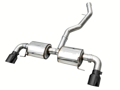 AWE Tuning AWE 19-23 BMW 330i / 21-23 BMW 430i Base G2X Touring Axle Back Exhaust - Diamond Black 3015-33429 3015-33429 Photo - Primary